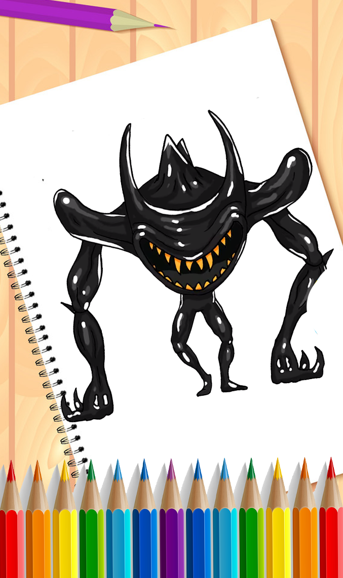 coloring monster book's coloring pages game free  android