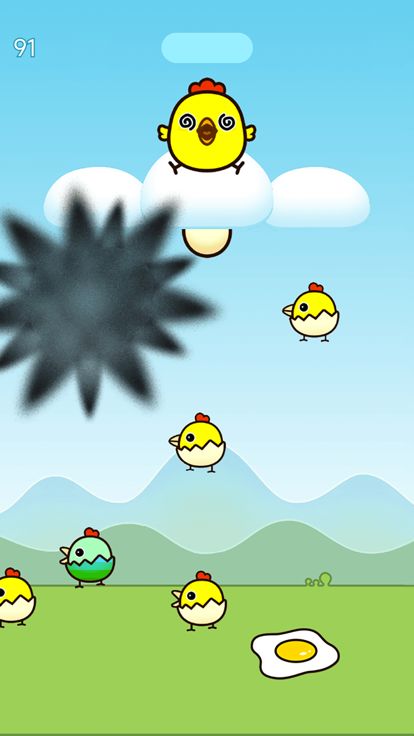 快乐小鸡 - 拯救鸡蛋!游戏截图