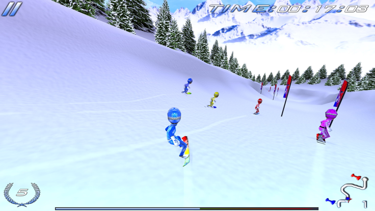 Snowboard Racing Ultimate游戏截图