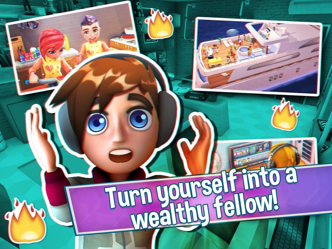 Youtubers Life:游戏频道 - 疯狂传播!游戏截图