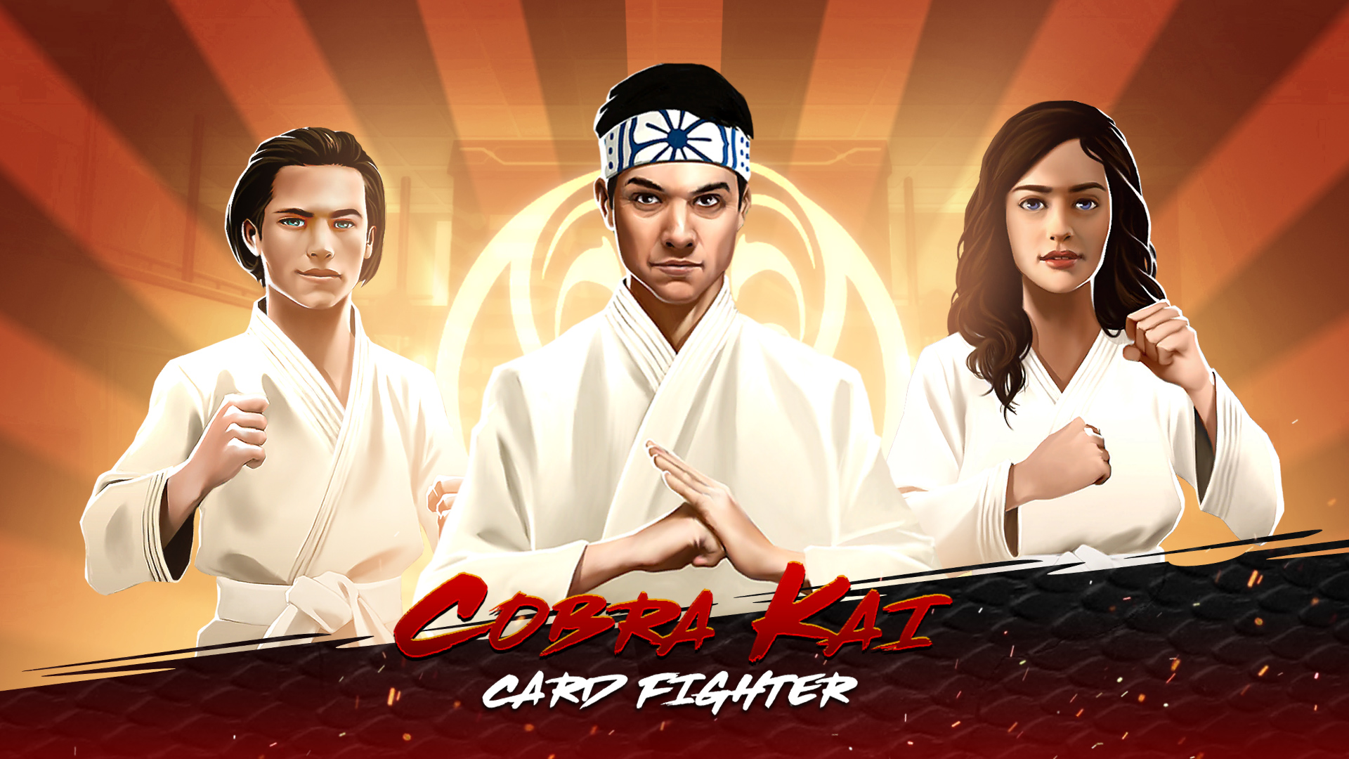 Cobra Kai: Card Fighter游戏截图