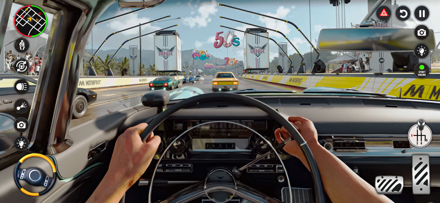 真实的 驾驶: 超级汽车驾驶赛车游戏游戏截图