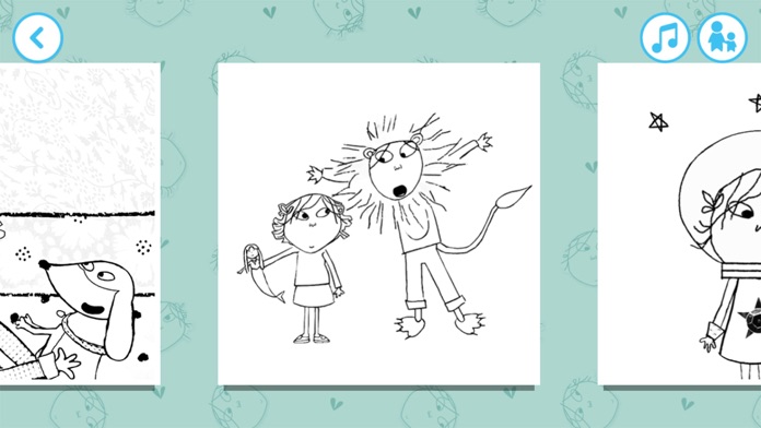 Charlie and Lola Colouring游戏截图