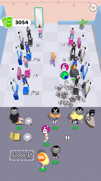 Hairdresser Salon Management游戏截图