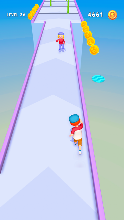 Frisbee Run游戏截图