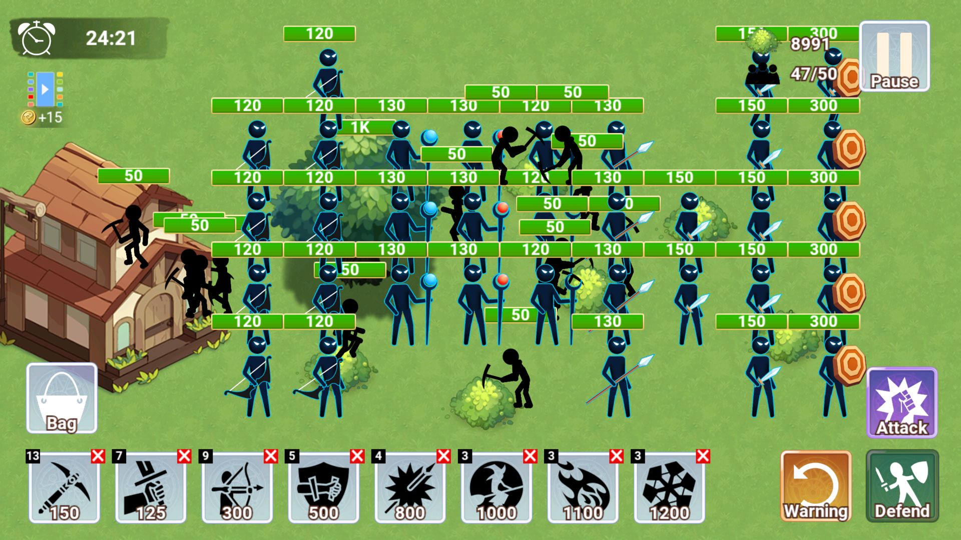 Screenshot of Match Man Wars - Shadow Realms