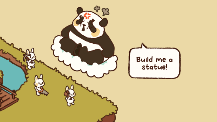 生气熊猫和建造兔游戏截图