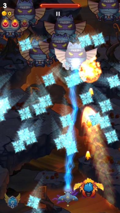 Sky Champ (天尺): 怪物弹珠 - 街机射击游戏游戏截图