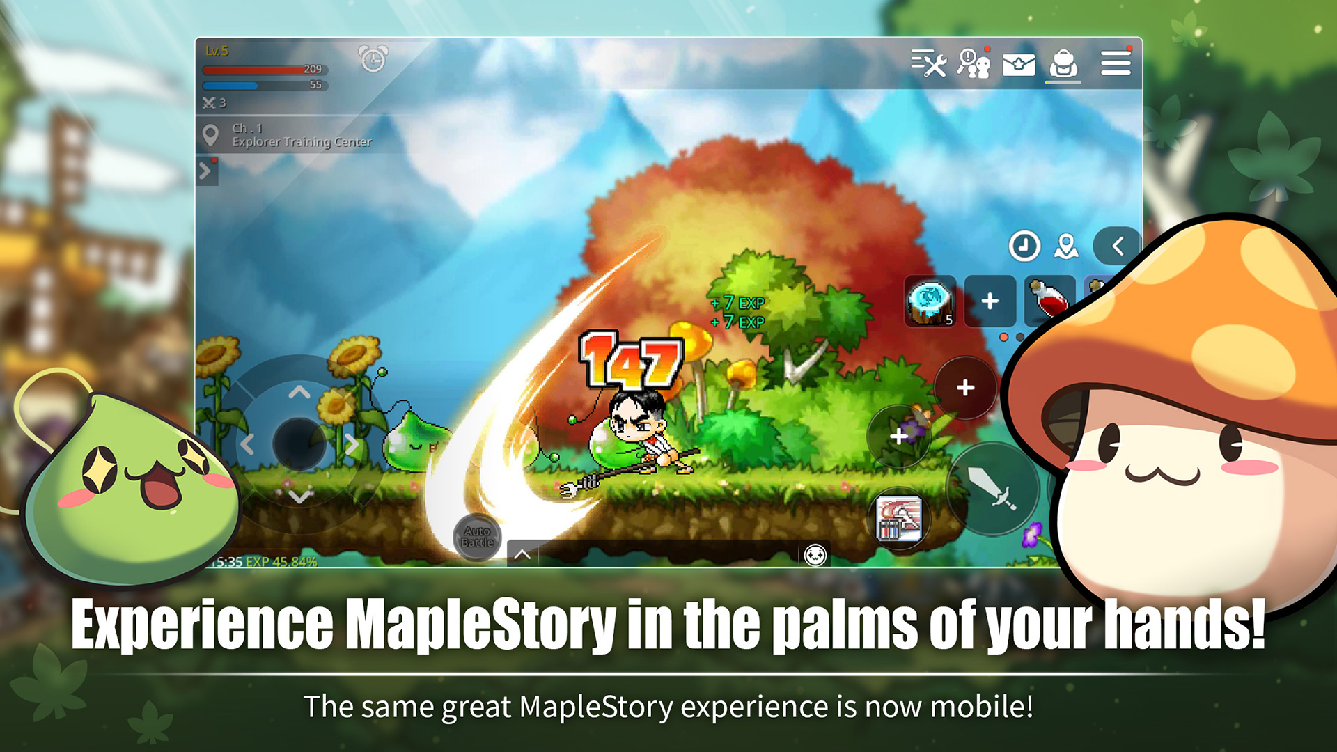 MapleStory M - Fantasy MMORPG游戏截图