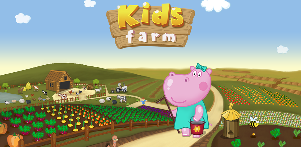 孩子们的农场。 乡村花园游戏截图