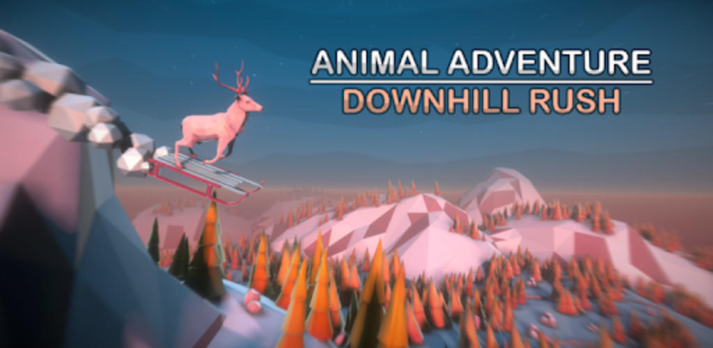 Animal Adventure Downhill Rush游戏截图