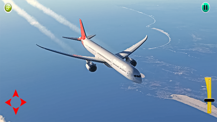 飞机飞行飞行员 Sim 3D游戏截图