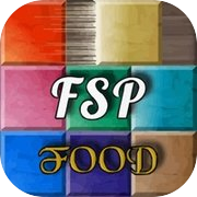 Famous Sliding Puzzle: Food