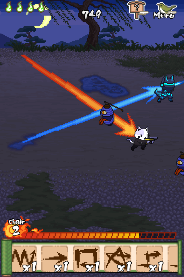 Wan Nyan Slash游戏截图