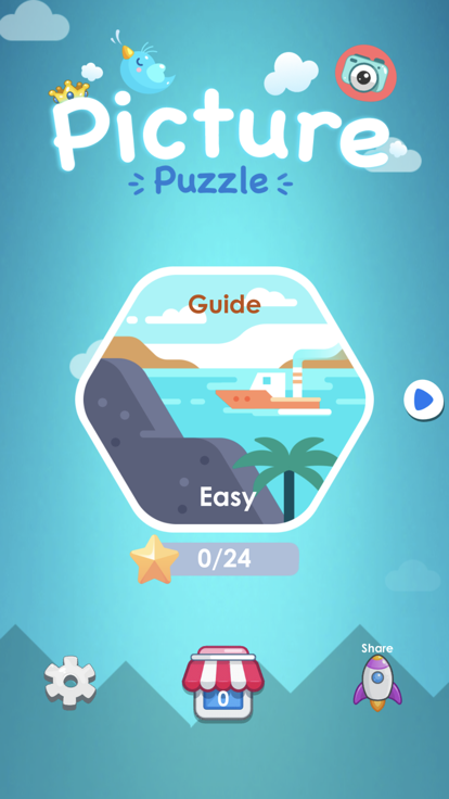 Slide Picture : Jigsaw Puzzle游戏截图