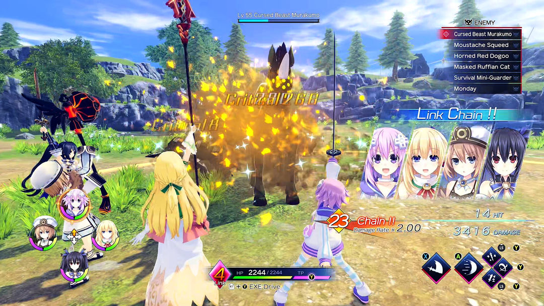 Neptunia Game Maker R:Evolution游戏截图