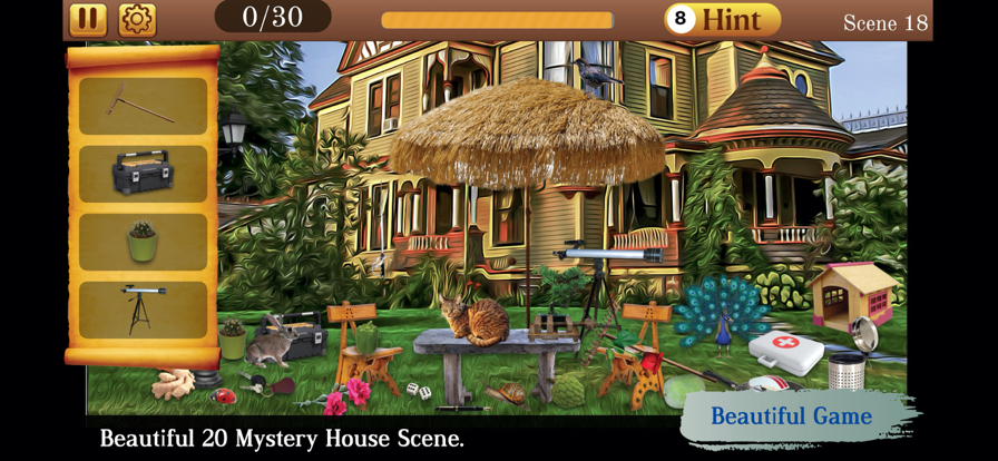 隐藏物品: Mystery House游戏截图