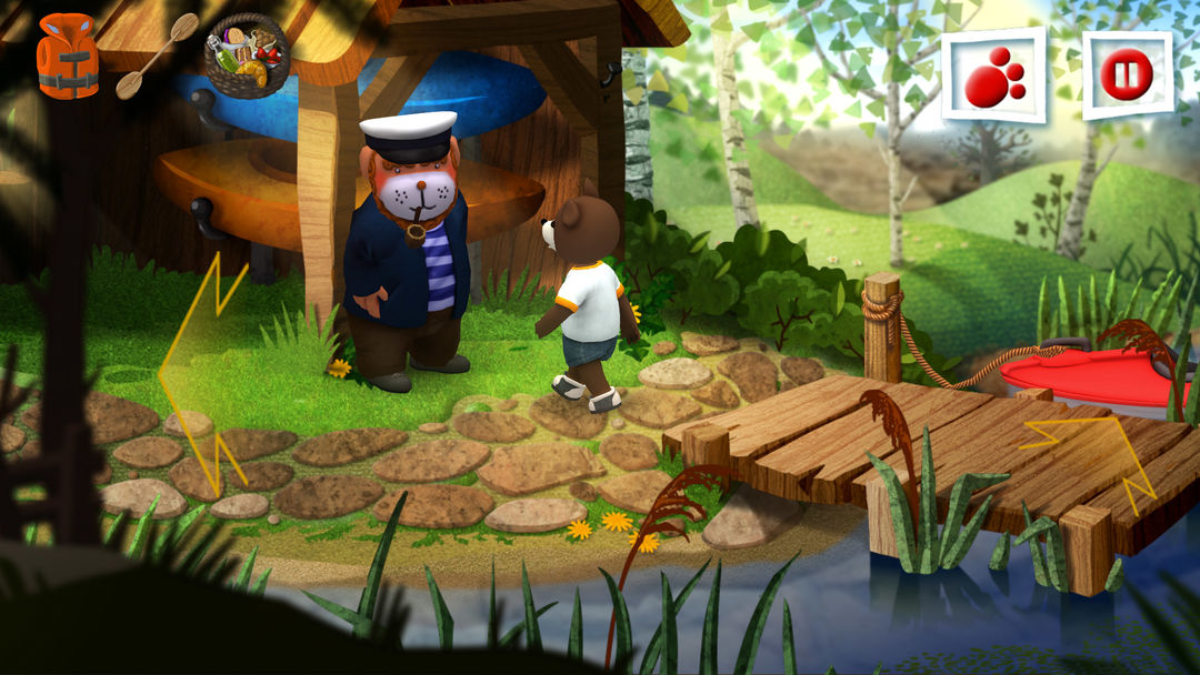 Teddy Floppy Ear - Kayaking游戏截图