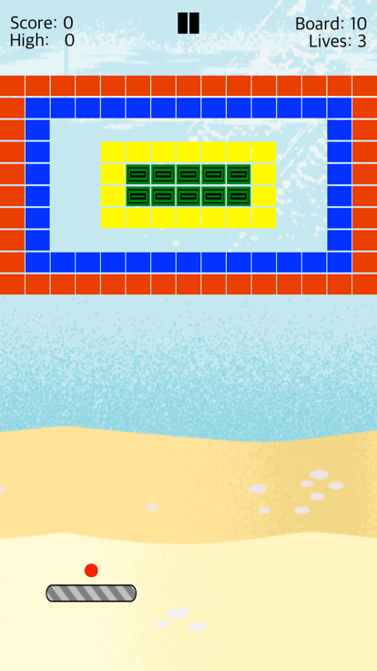Simple BrickOut游戏截图