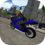 Fast Motorcycle Driver 3Dicon