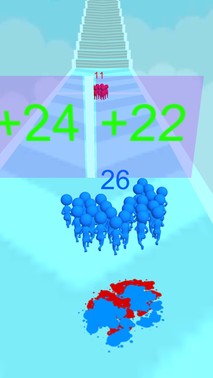 Crowd Count Master: Runner 3D游戏截图