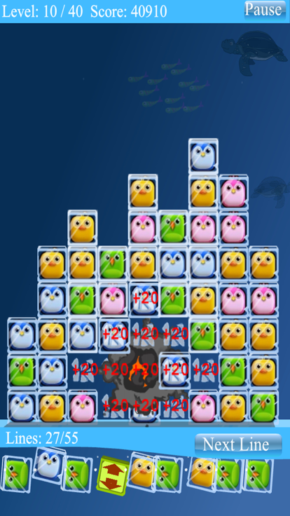 冰冻企鹅游戏截图