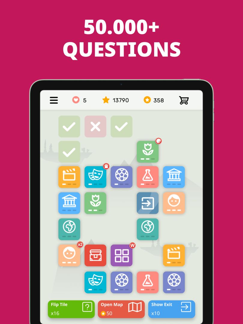 Screenshot of QuizzLand - Knowledge trivia game 2018