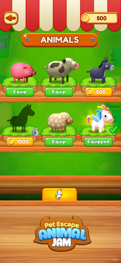 Pet Escape: Animal Jam Puzzle游戏截图