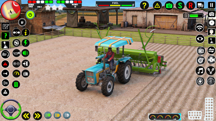 Indian Tractor Game Simulator游戏截图