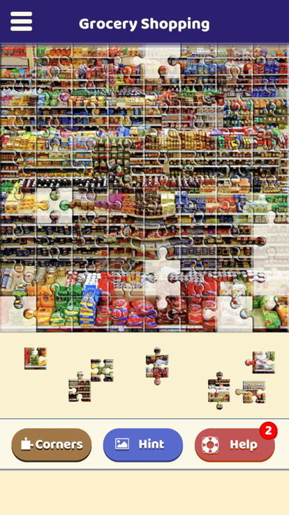 Grocery Shopping Puzzle游戏截图