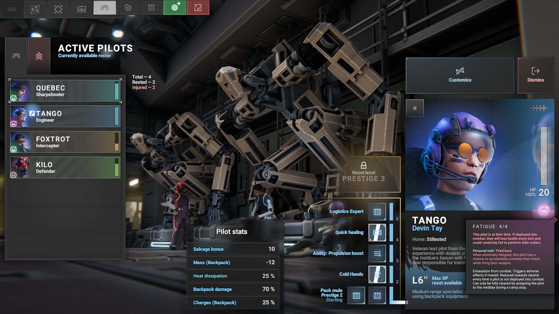 Phantom Brigade游戏截图