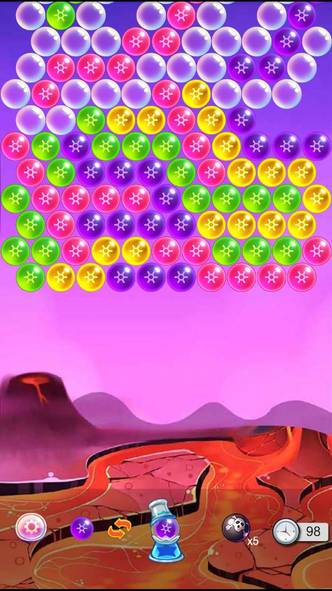 弹球泡泡龙游戏截图