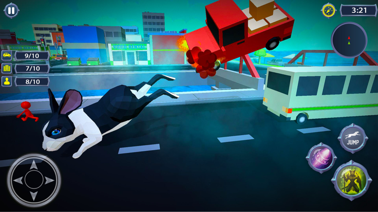 怪物老虎挑战游戏截图