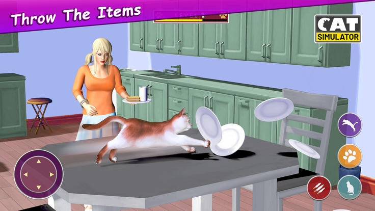我的虚拟宠物猫游戏游戏截图