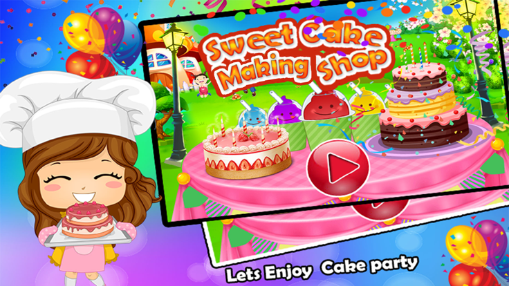 Sweet Cake Making Shop游戏截图