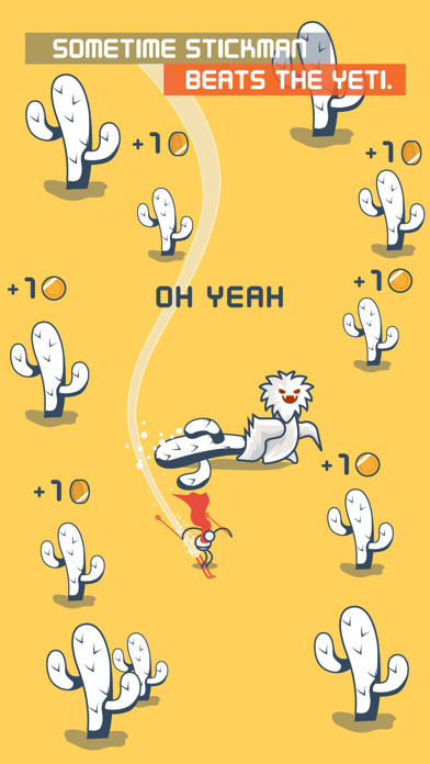 Yeti Ski: winter sport 4 watch游戏截图