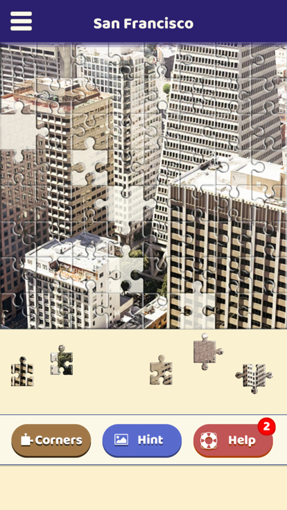 San Francisco Landmarks Puzzle游戏截图