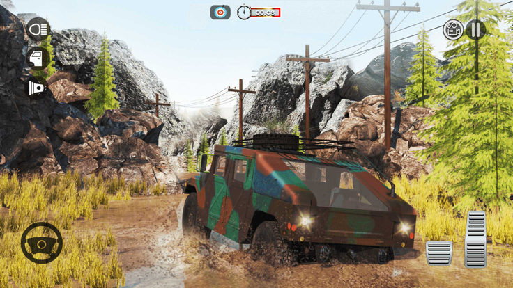 Offroad Jeep Hill Driving Game游戏截图