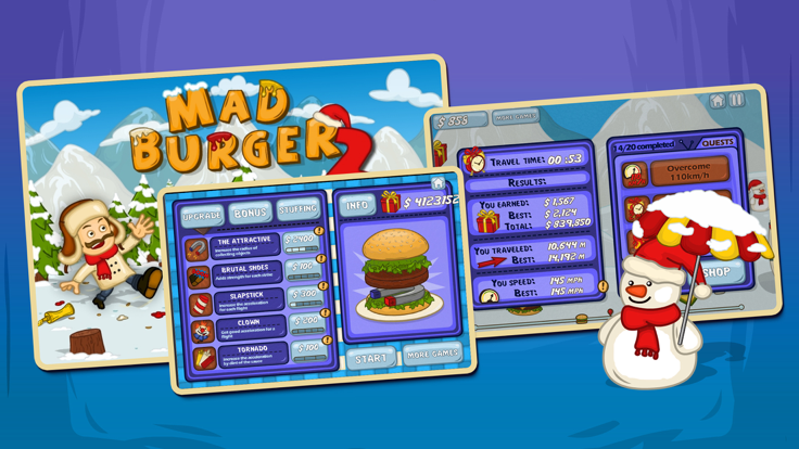 Mad Burger 2: Xmas edition游戏截图