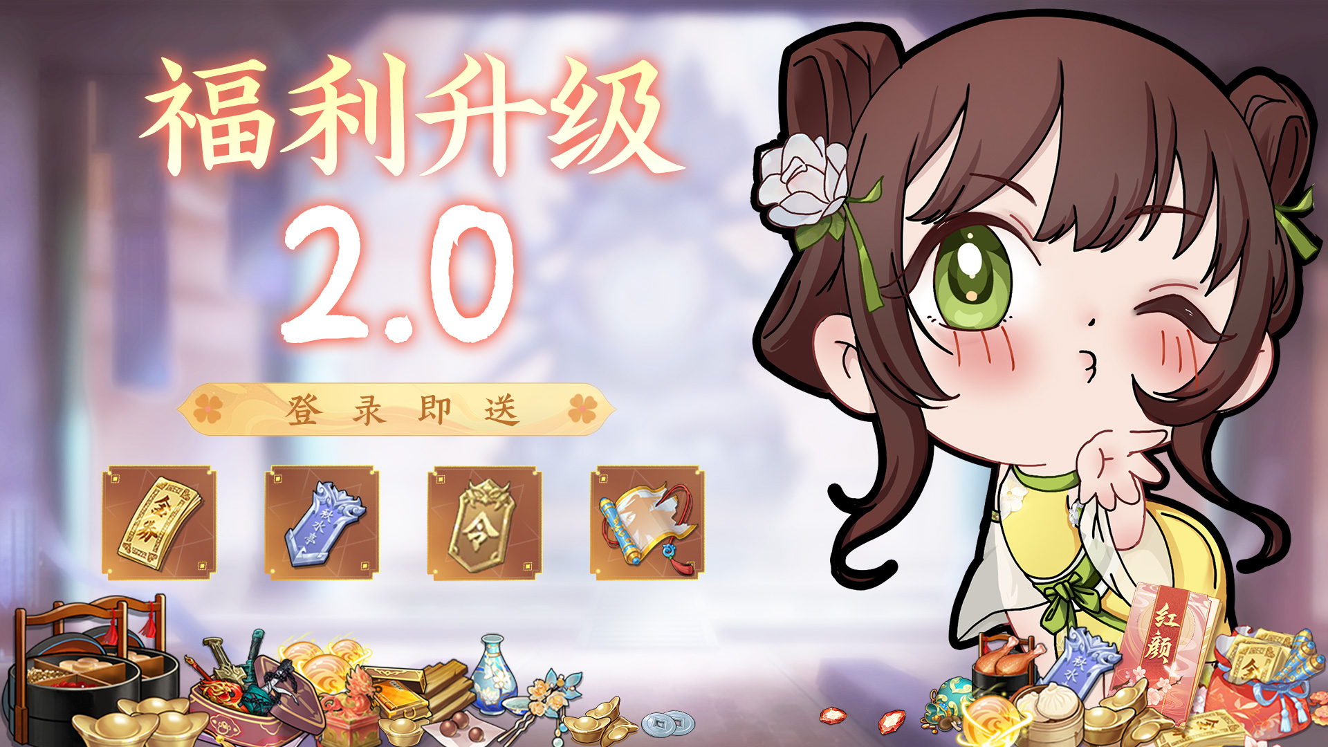 强调！福利，福利，还是福利！
