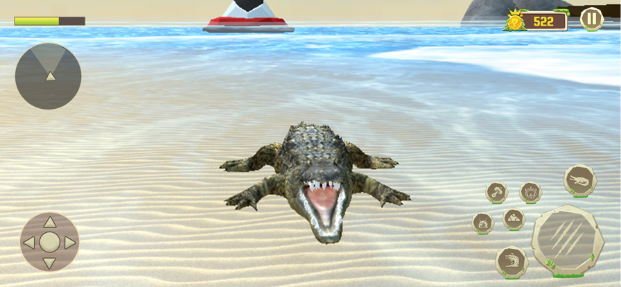 Crocodile Attack Animal Games游戏截图