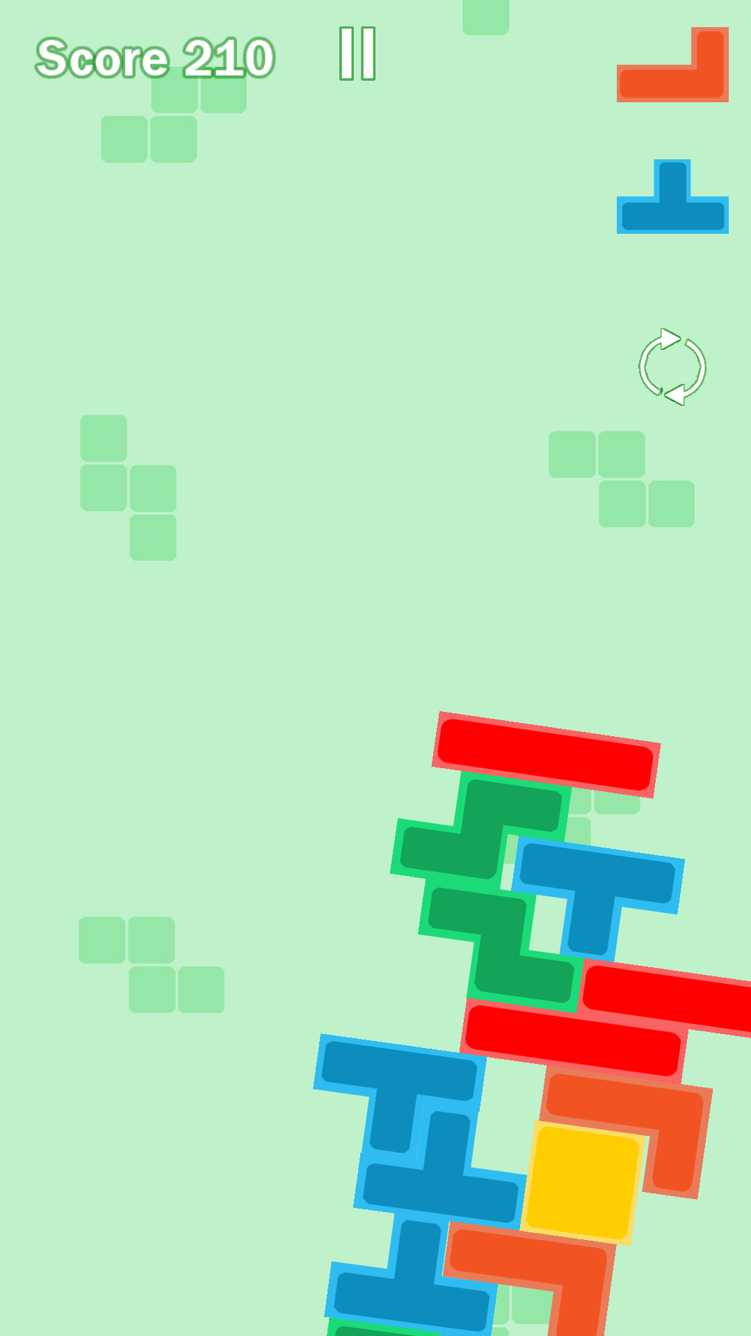 方块叠高塔游戏截图
