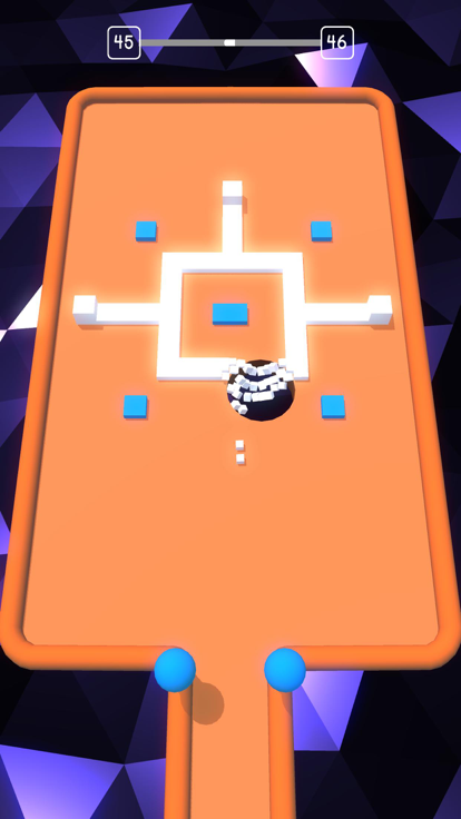洞洞大作战 - 黑洞吞噬方块迷宫游戏截图