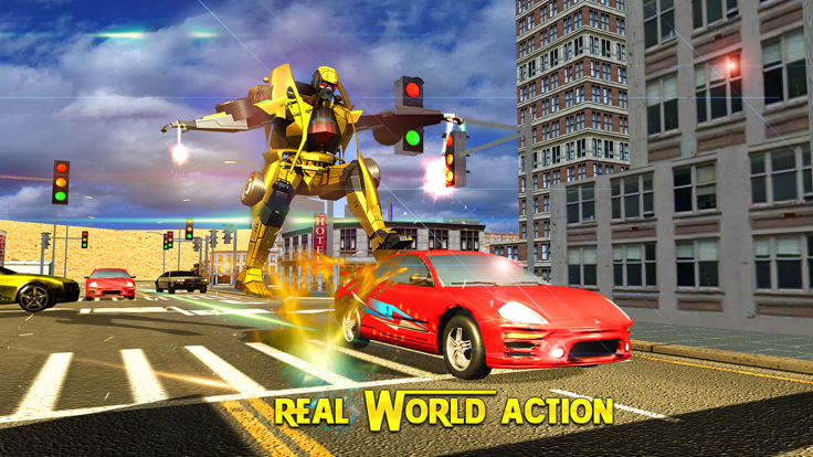 伟大的机器人汽车模拟器 - 最终robocar驱动器游戏截图