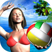 Over The Net Beach Volleyballicon