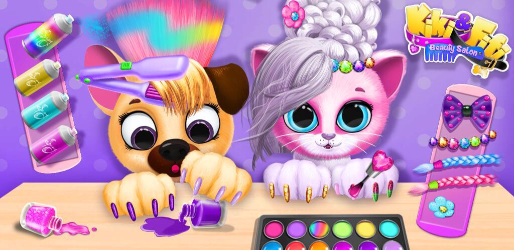 Kiki & Fifi Pet Beauty Salon游戏截图