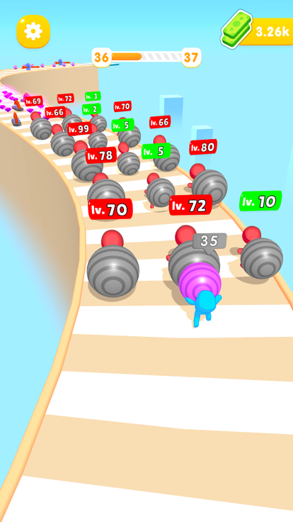 Belly Ball Runner游戏截图