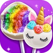 Sweet Unicorn Cake Pop Dessert