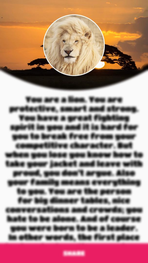 你是哪个动物?- 性格测试游戏截图