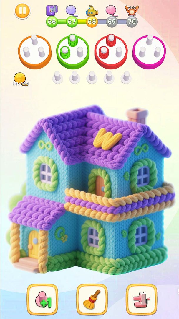 疯狂毛线游戏截图